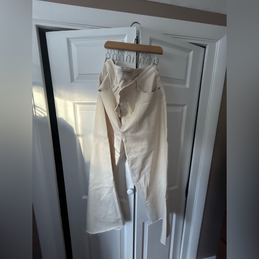 Liverpool High Rise Beige/Cream Jean